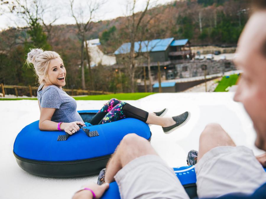 Snowflex Tubing Park at Wolfe Mountain Explore Branson